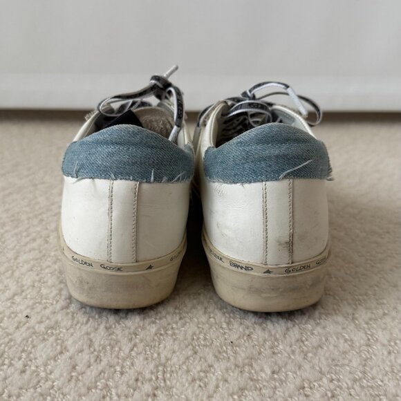 Golden Goose_  Hi Star Sneakers with Additional Lace Accessory - Picture 6 of 11